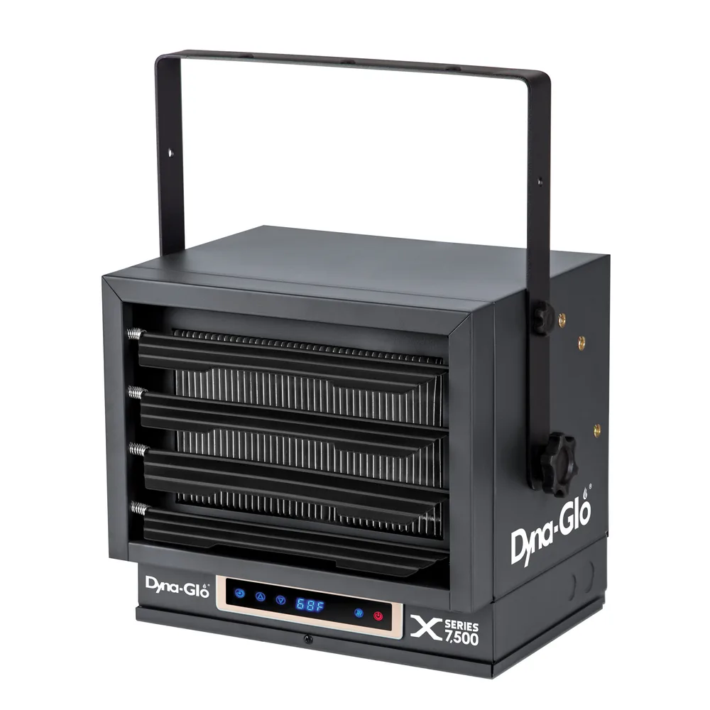 DGHE7500WB electric garage heater for homes and shops, available from ZAP Electric in Dickinson ND