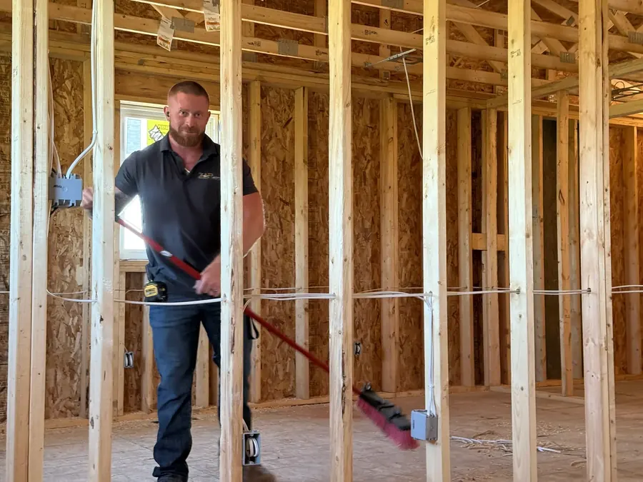 Residential rough-in wiring